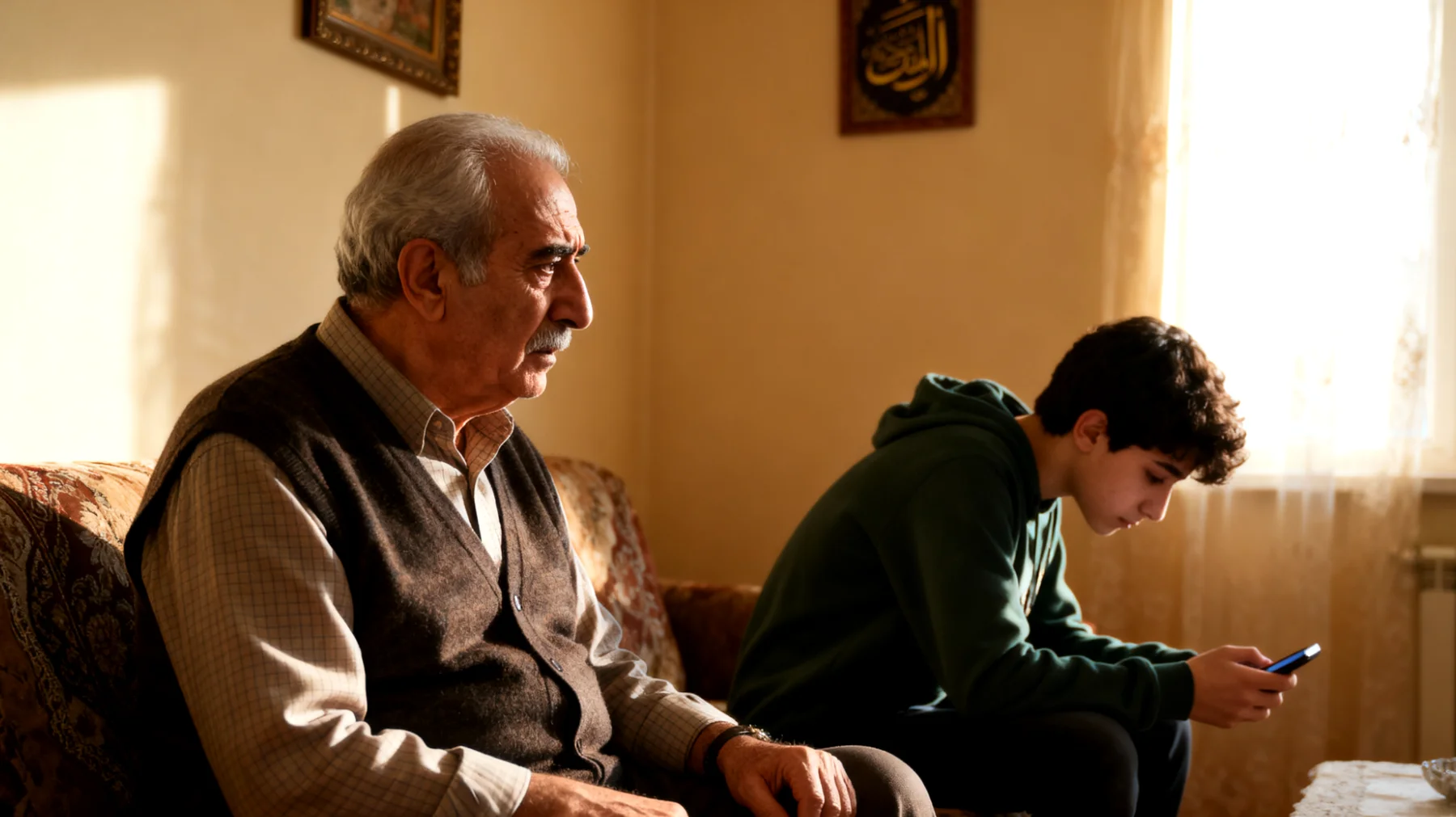 Büyükbaba, ergen torunuyla sağlıklı bir iletişim kurmakta zorlanıyor. Torun genellikle tek kelimelik yanıtlar veriyor, göz teması kurmaktan kaçınıyor ve büyükbabasıyla paylaşımda bulunmuyor. Büyükbaba bu mesafeyi kapatmak istiyor ancak nasıl yaklaşacağını bilemiyor."